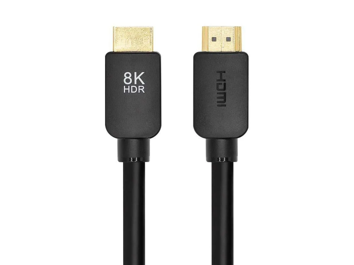 Keyence Keyence HDMI cable 48Gbps 8K 60Hz 6ft black — product photo