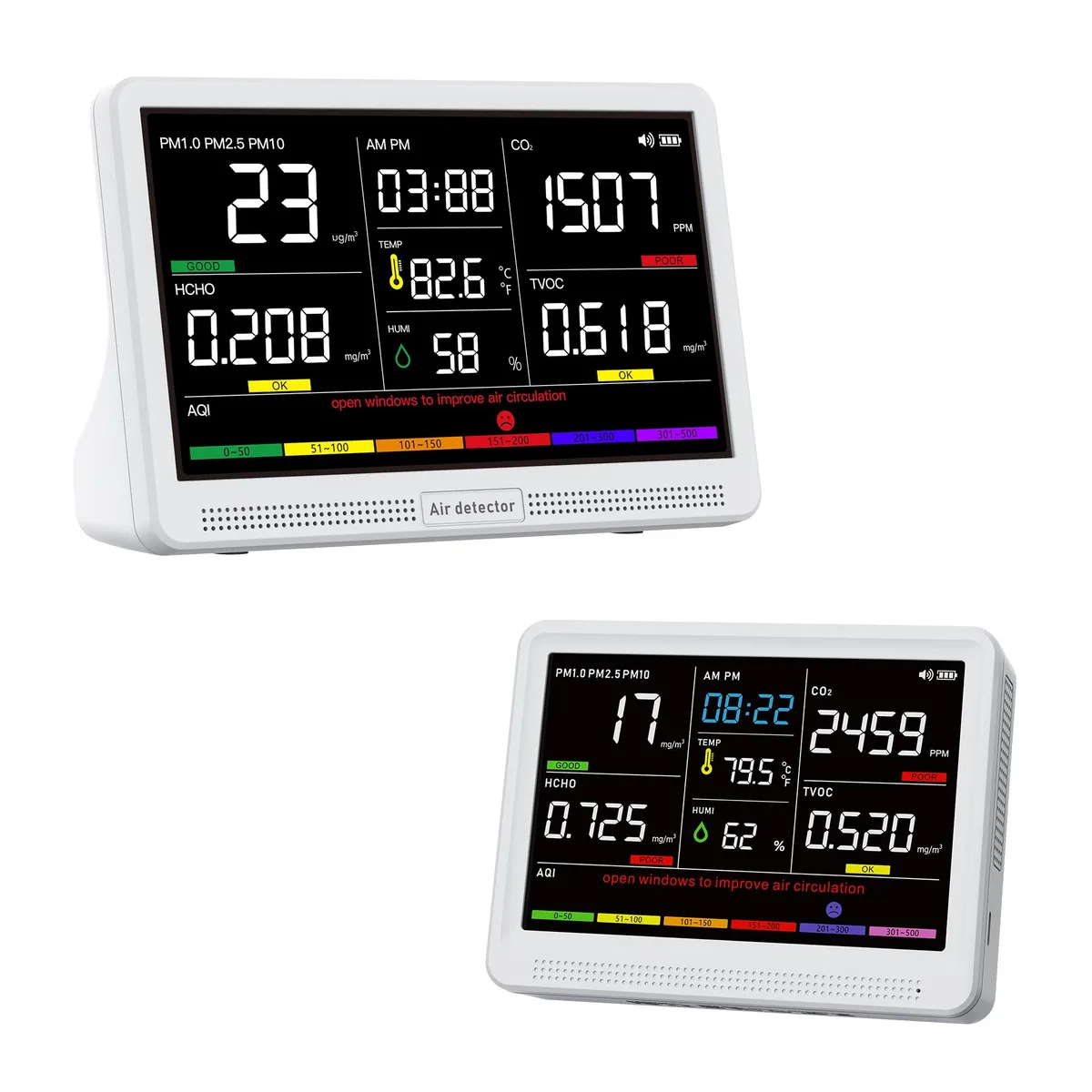 ivanky ivanky WBA03 smart thermostat 16-in-1 5.5" display 10h battery — product photo