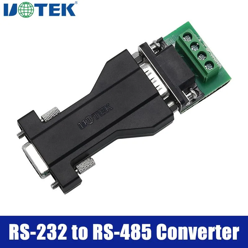 UOTEK UOTEK UT-2020 RS232 to RS485 Data Converter DB9 Terminal Block — product photo
