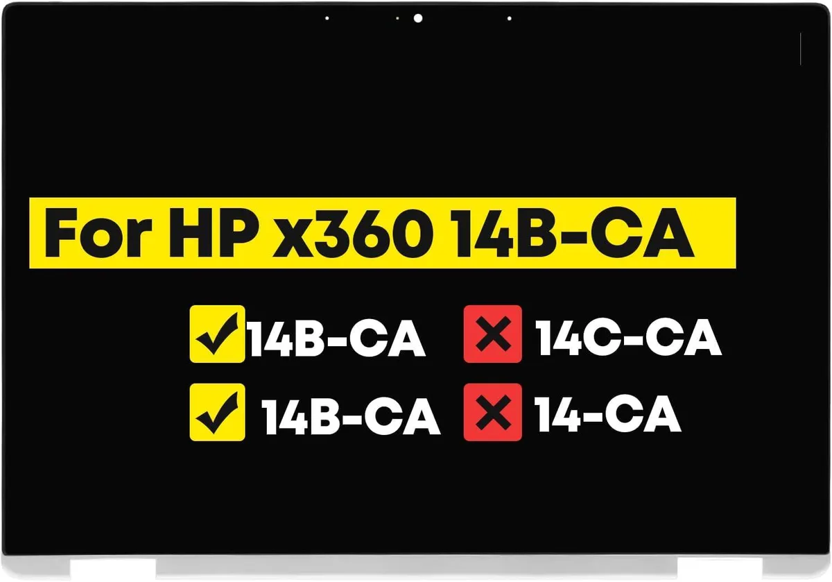 NUOLAISUN NUOLAISUN 14.0" Digitizer Assembly for HP Chromebook x360 14B-CA 14b-ca0xxx — product photo