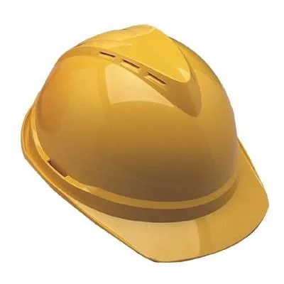 MSA MSA 10035212 V-Gard 500 Front Brim Hard Hat High-Visibility Green — product photo