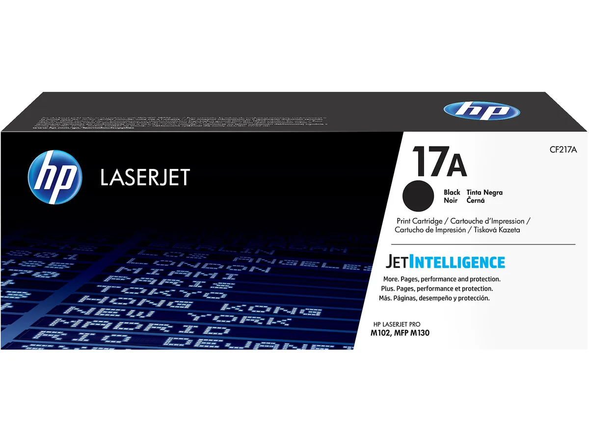 HP HP 17A CF217A Black Toner Cartridge 1600 Pages — product photo