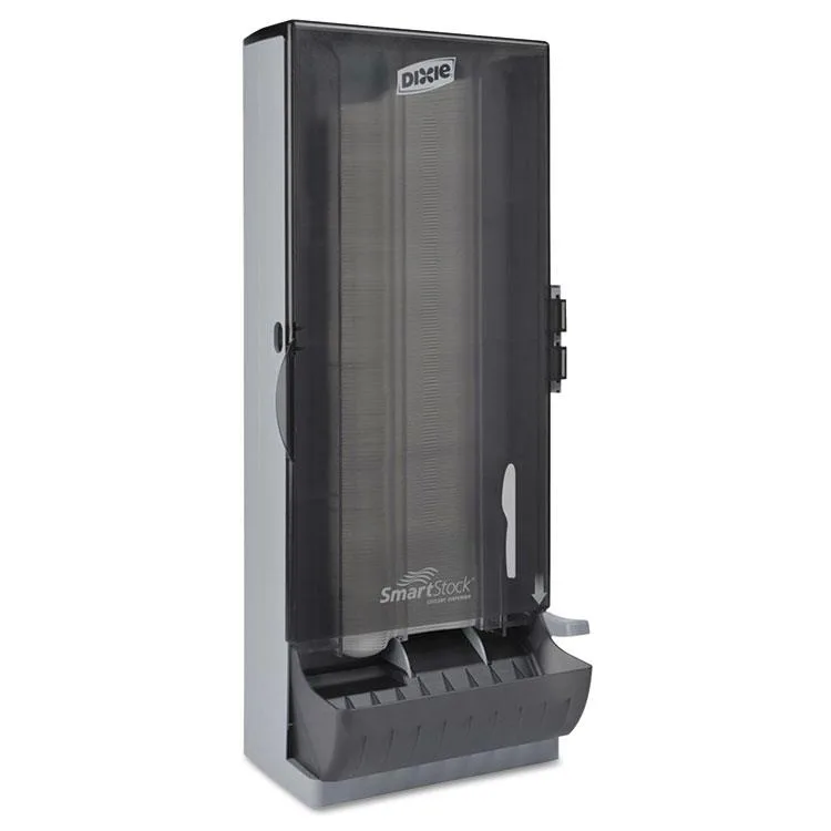 Dixie Dixie SSKPD120 Smartstock Knife Dispenser 120 Capacity 10 x 8.78 x 24.75 Smoke — product photo