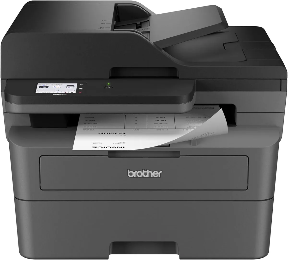 Brother Brother MFC-L2820DW laser printer with copy scan fax duplex — product photo