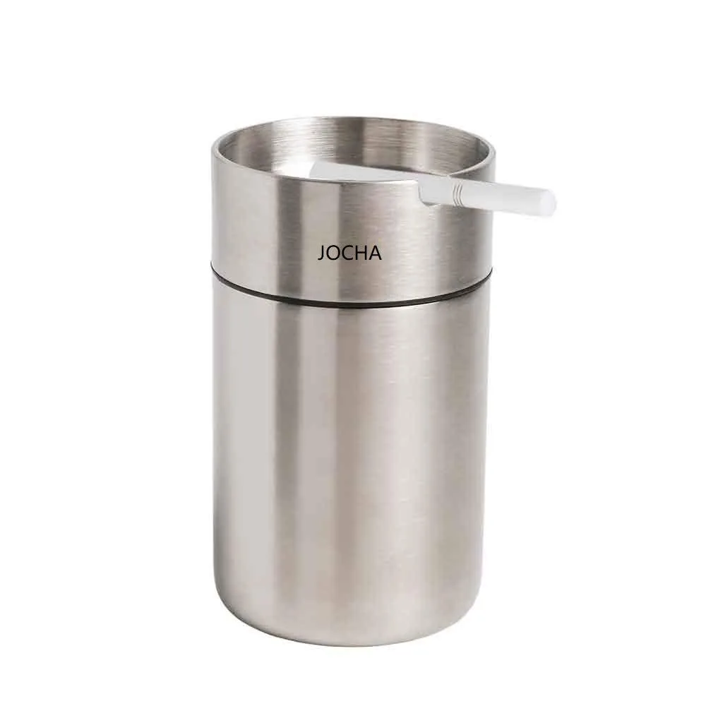  JOCHA JOCHA112233 Stainless Steel Smoking Accessory Gold 6.99x6.99x11.91cm — product photo