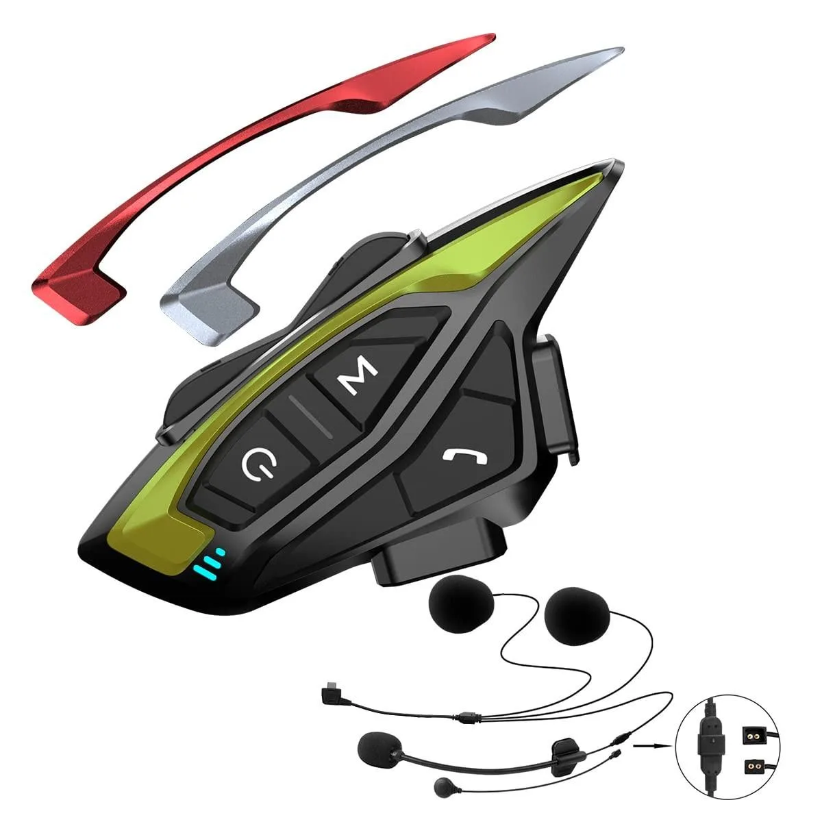 Bipra Bipra Shark08 2 in 1 accessory 8 riders 1500m Bluetooth 5.1 — product photo