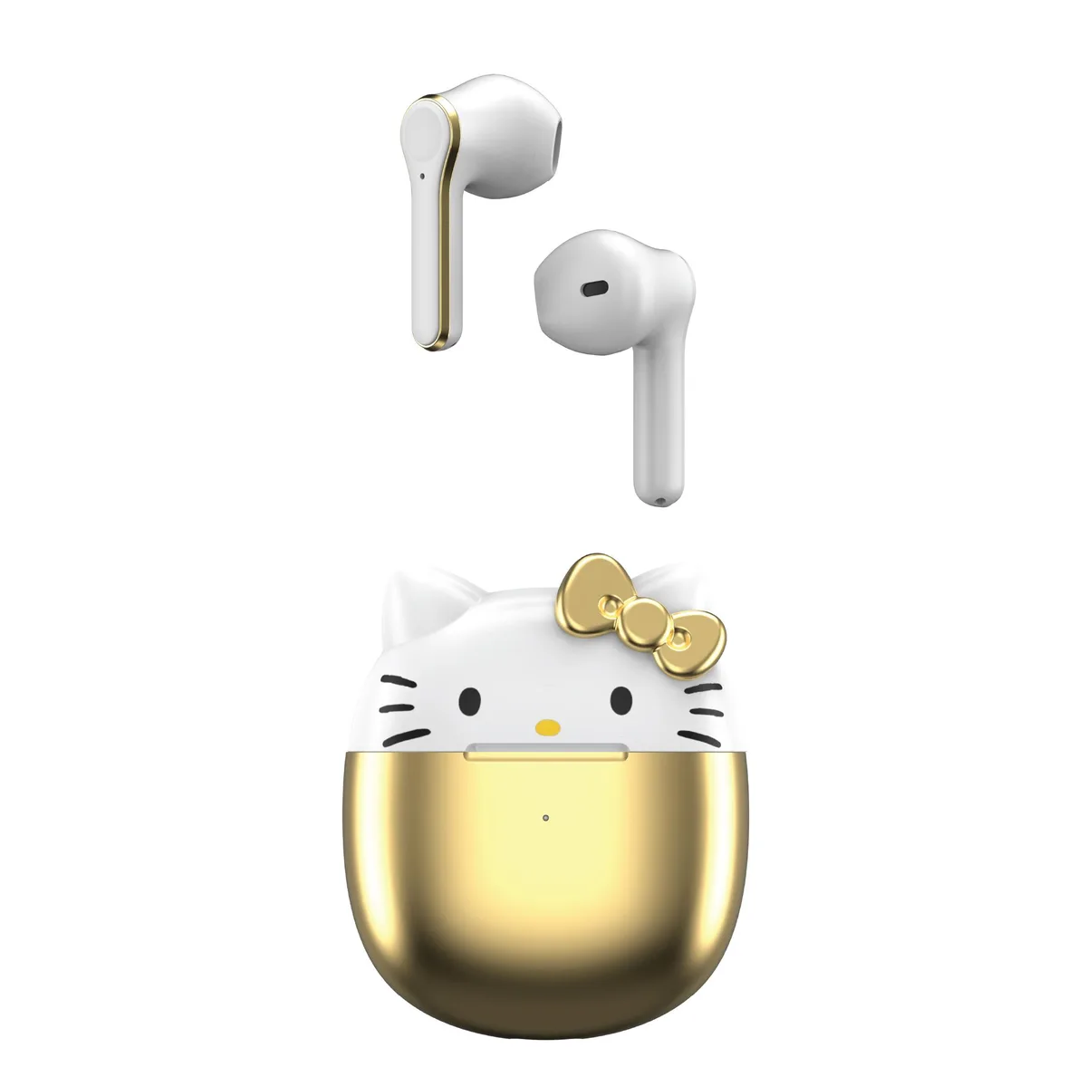 Hello Kitty Hello Kitty Bluetooth Wireless Earbuds White/Gold accessory — product photo