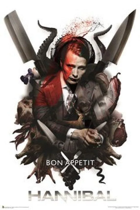Posterazzi SCO3217 Hannibal Bon Appetit poster 24 x 36 inches