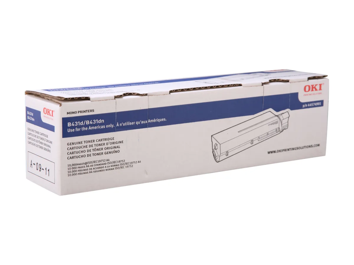 Oki Data Oki Data 44574901 Black Toner Cartridge 10000 Pages — product photo