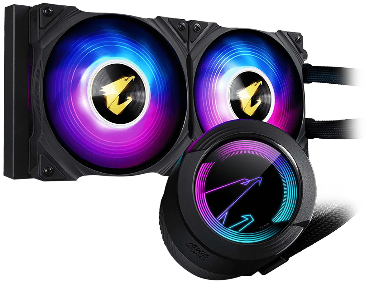 GIGABYTE GIGABYTE GP-AORUS WATERFORCE 240 liquid cooler — product photo