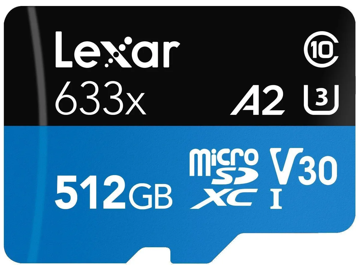 Lexar Lexar LSDMI512BBNL633A 512GB microSDXC memory card — product photo