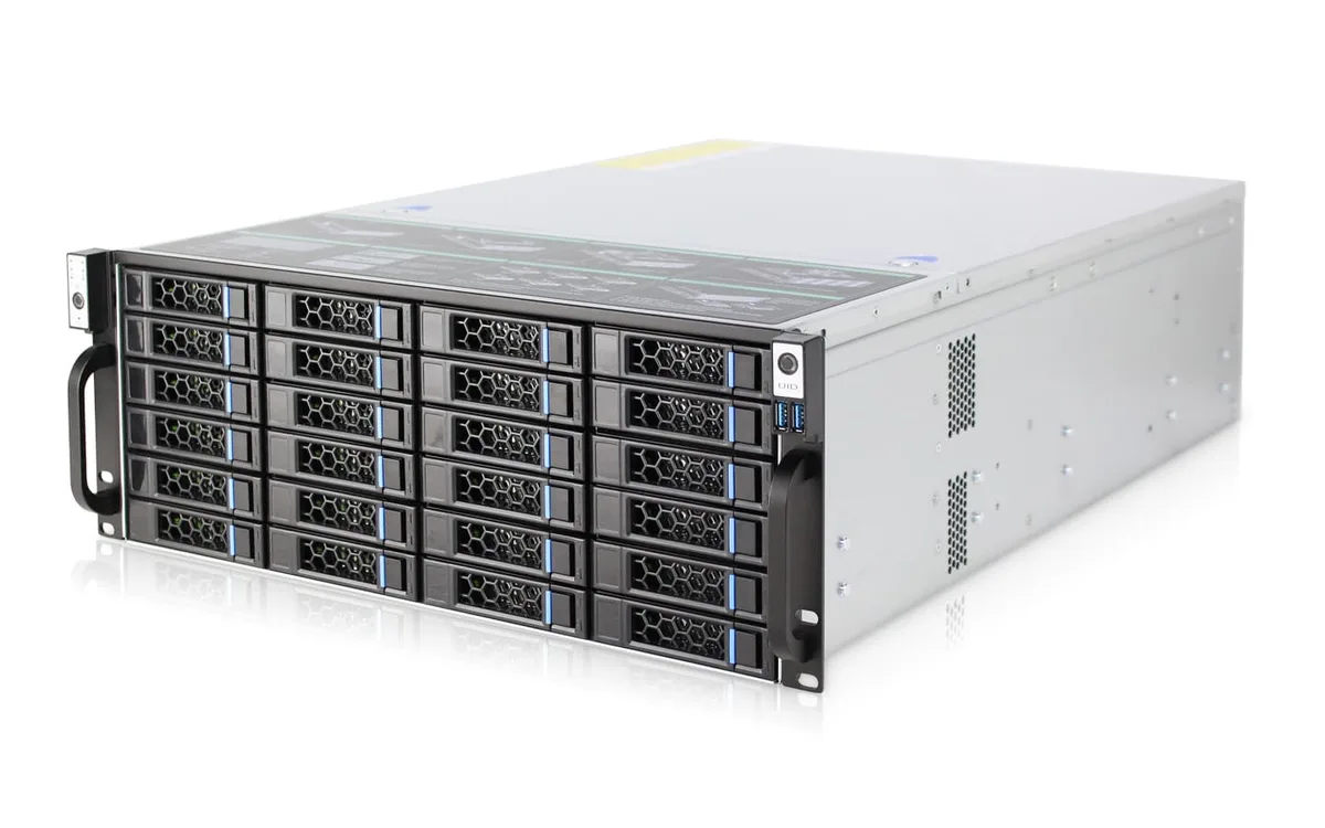 HOTCFWQ HOTCFWQ S465-24 6GB Expander 24-bay 4U server chassis — product photo
