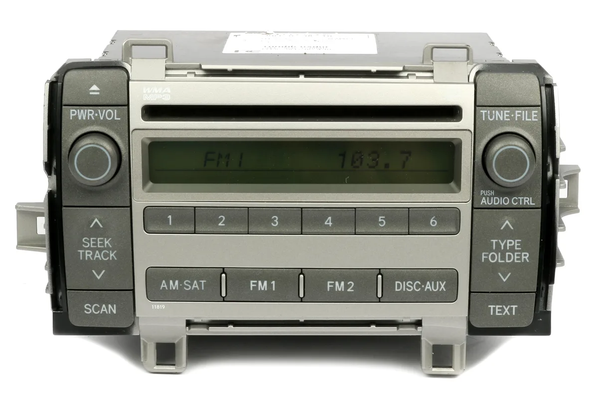 1 Factory Radio 1 Factory Radio 86120-02710 Face 11819 Receiver — product photo