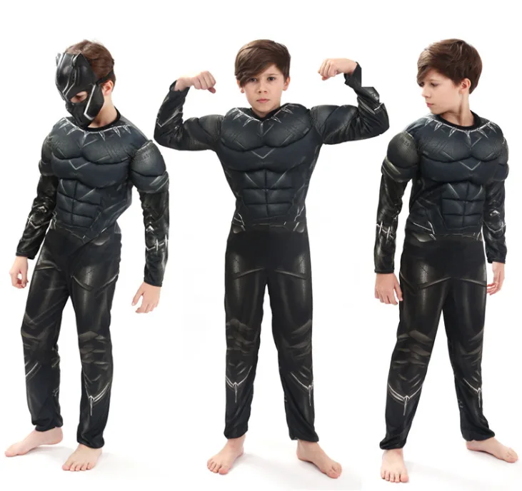 sakose sakose Black Panther dress-up 120cm-135cm — product photo