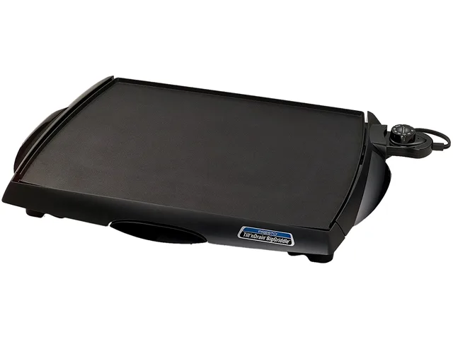 PRESTO PRESTO 07046 Tilt'nDrain BigGriddle Cool Touch Griddle — product photo