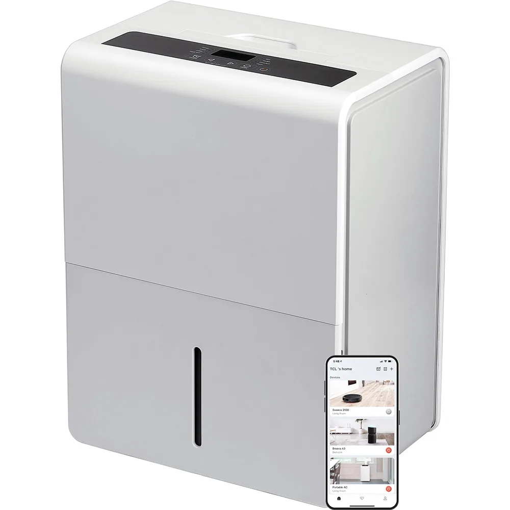 TCL TCL H50D24W 50 Pint Smart Dehumidifier 4500 sq ft — product photo