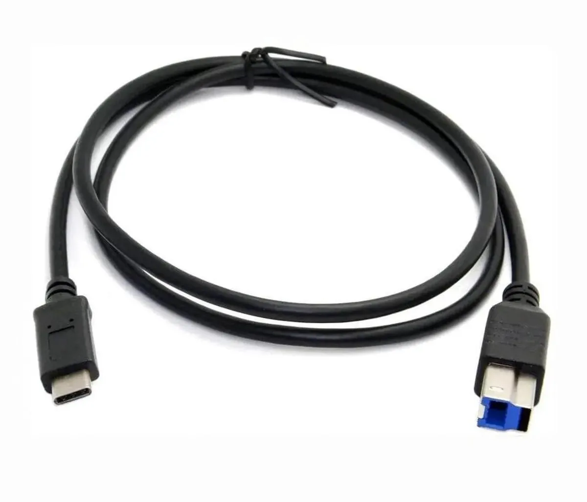 SMUGDESK SMUGDESK USB 3.1 Cable USB-C to USB-B 100cm Black — product photo