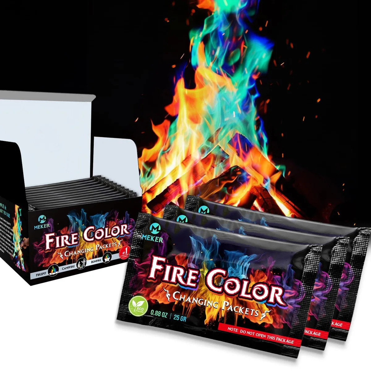  Healthy Living Fire-12 Color Changing Packets 12 Pack — product photo