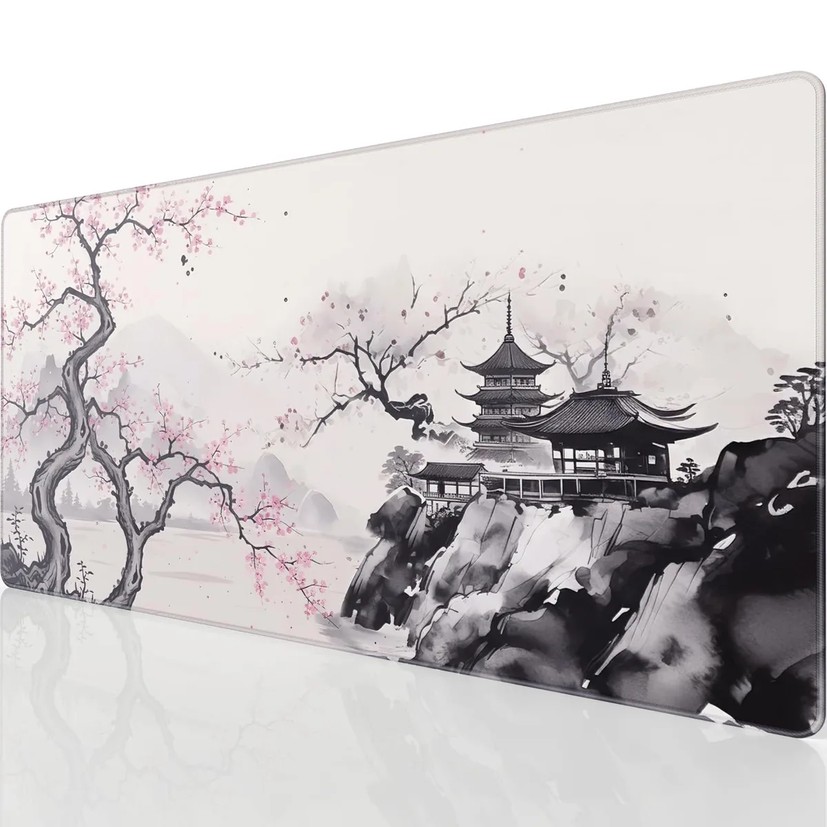  KTRIO KTRIO-Mouse-Pad-XXL-Zen Sakura mouse pad 31.5 x 15.7 in Zen Sakura — product photo