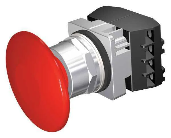 SIEMENS SIEMENS 52PM9V2G 30 mm 2NC Red Push Button — product photo