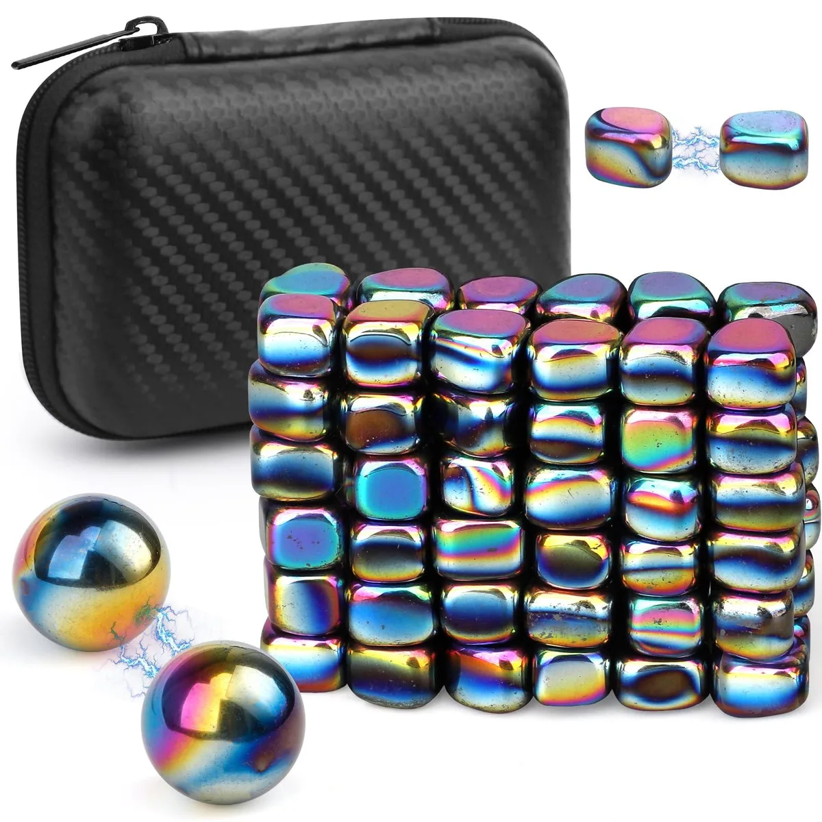  Magnetic Putty with 1.26 inch Balls, 26 inch Balls, Fiber Case, Ages 15+ — product photo