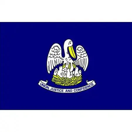 Nylglo Nylglo Louisiana State Flag 142160 3x5 ft — product photo