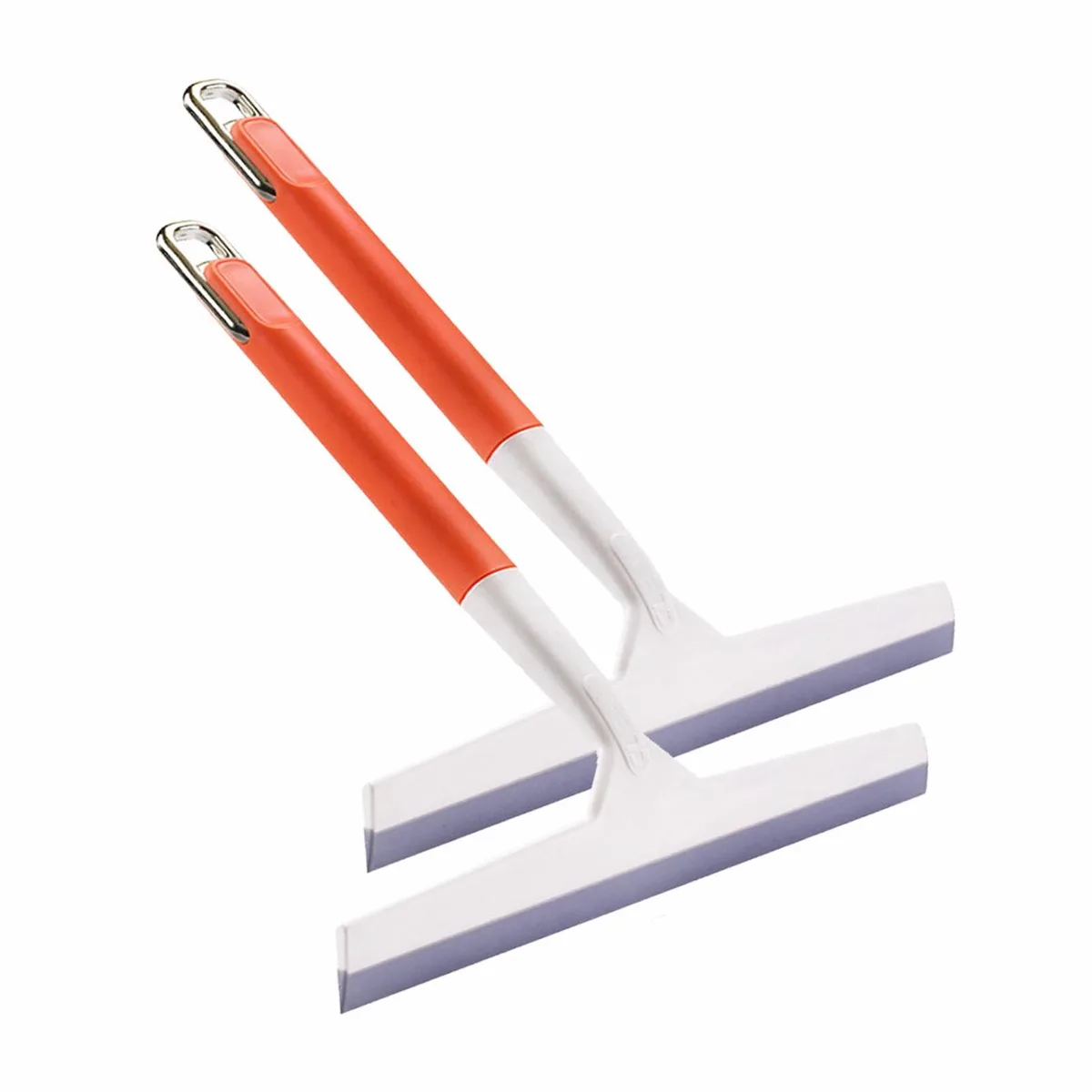  Metra 11.5 Inch Silicone Squeegee Orange Handle 2pcs — product photo