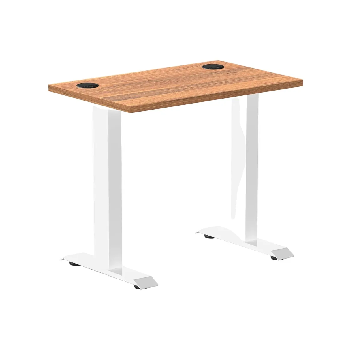 Desky Desky Zero Mini Desk Prime Oak / White 32 x 20 in — product photo
