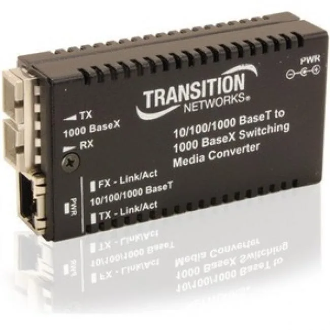 Transition Networks Transition Networks M/GE-PSW-SX-01-EU SFP transceiver RJ-45 SC 850 nm 0.55 km — product photo