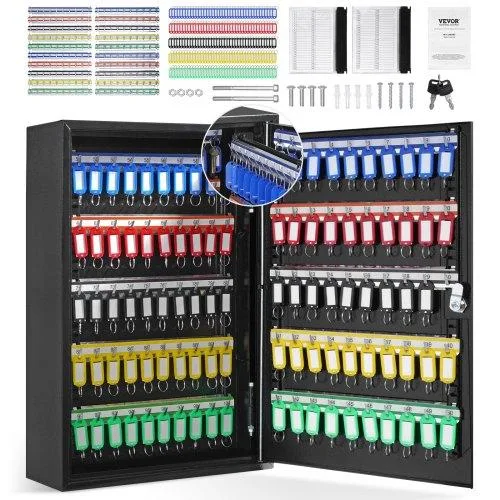 VEVOR VEVOR 200-Key Cabinet Steel 21.65 x 14.96 x 5.43 inch — product photo