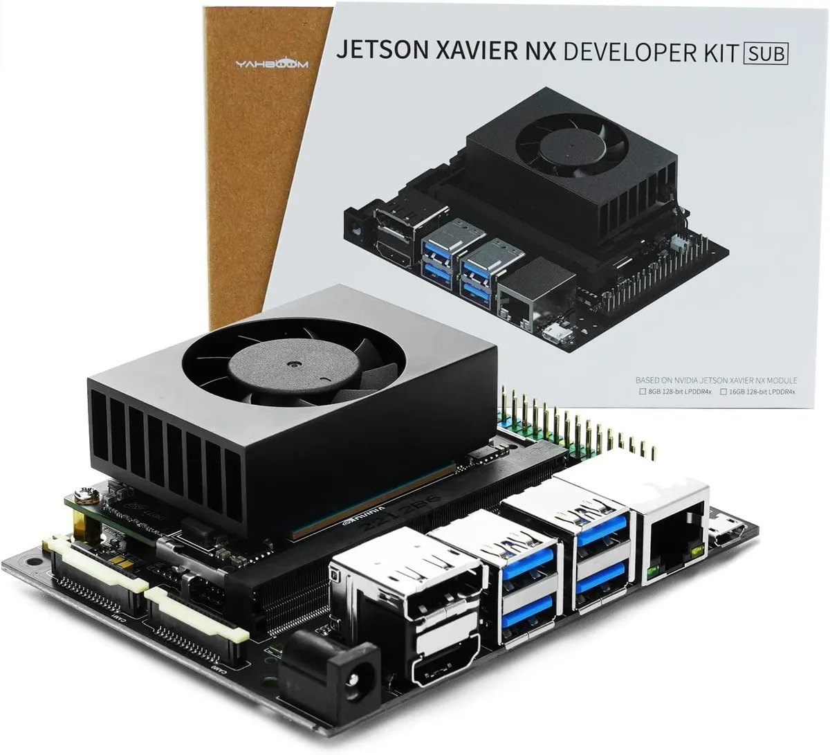 yahboom yahboom Jetson Xavier NX SUB Developer Kit 8G eMMC 128G NVMe barebone mini PC — product photo
