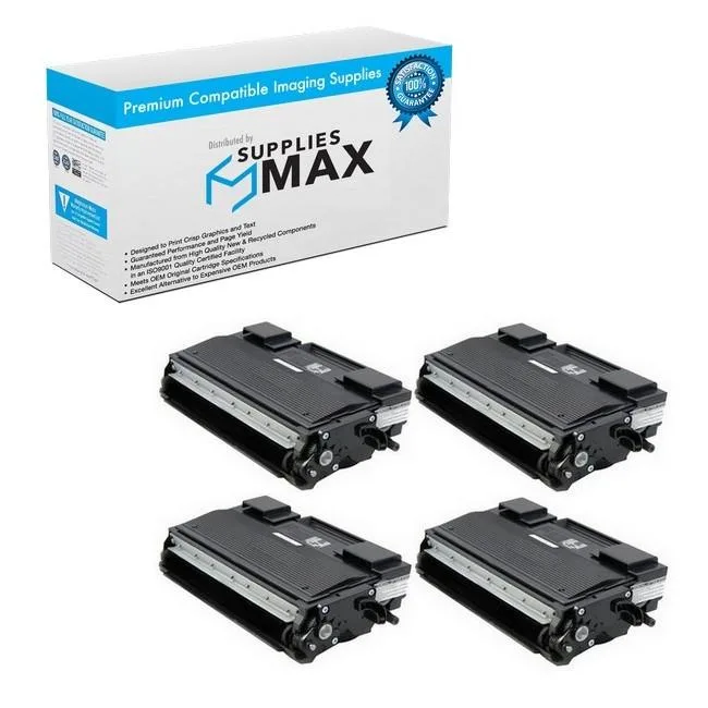 SuppliesMax SuppliesMax TN-670 4-pack black toner cartridge 7500 pages — product photo