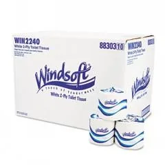 Windsoft Windsoft WIN2240 Bathroom Tissue 500 Sheets 2-Ply 96 Rolls — product photo