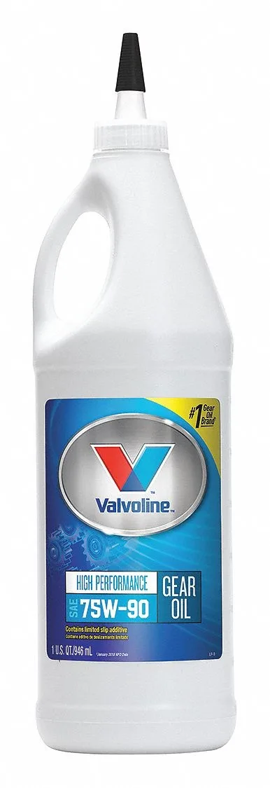VALVOLINE VALVOLINE VV820 1 qt Gear Oil 75W-90 Drip Bottle — product photo