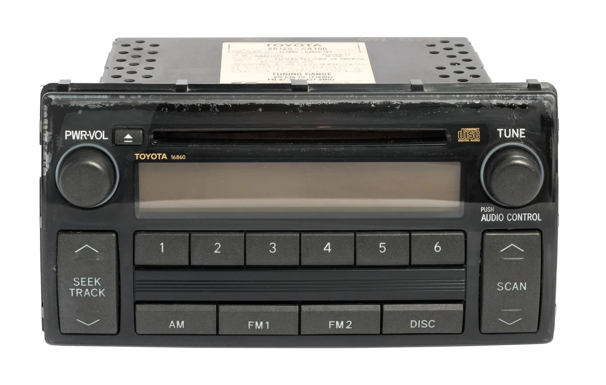 1 Factory Radio 1 Factory Radio 86120-AA160 receiver 2005-06 Toyota Camry Face 16860 — product photo