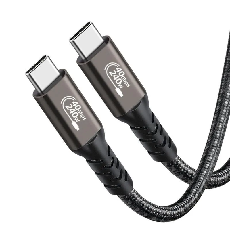 AUBEAMTO AUBEAMTO PQ001 USB 4 cable 1.65 ft 40Gbps 240W 8K Thunderbolt 3 — product photo
