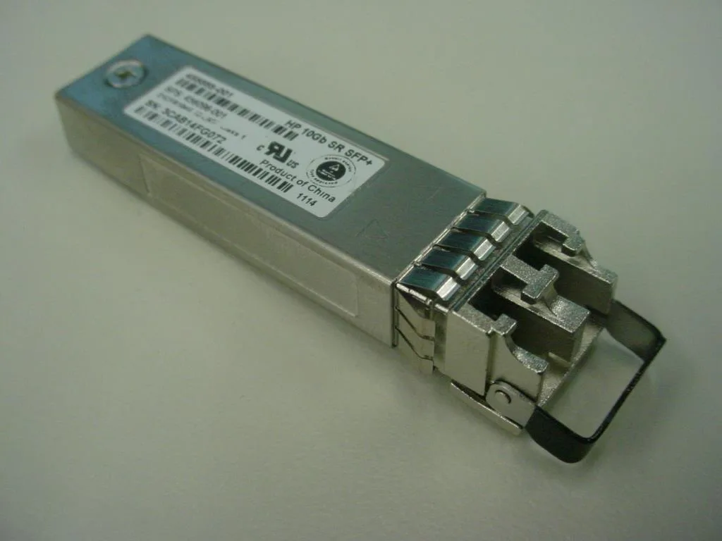 HP HP 10GbE SR SFP+ Fibre Transceiver BLC 455883-B21 — product photo
