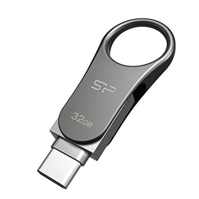 Zell Electronics Zell Electronics Mobile C80 32GB USB 3.0/3.1 Gen 1 Dual USB-C/A Flash Drive — product photo
