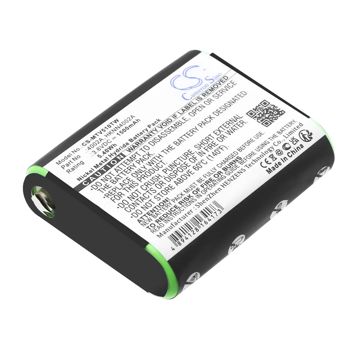 Estry Estry 1500mAh 3.6V Ni-MH standard battery for Motorola Talkabout T6300 T82 MD200 FV500 T6310 T4900 — product photo