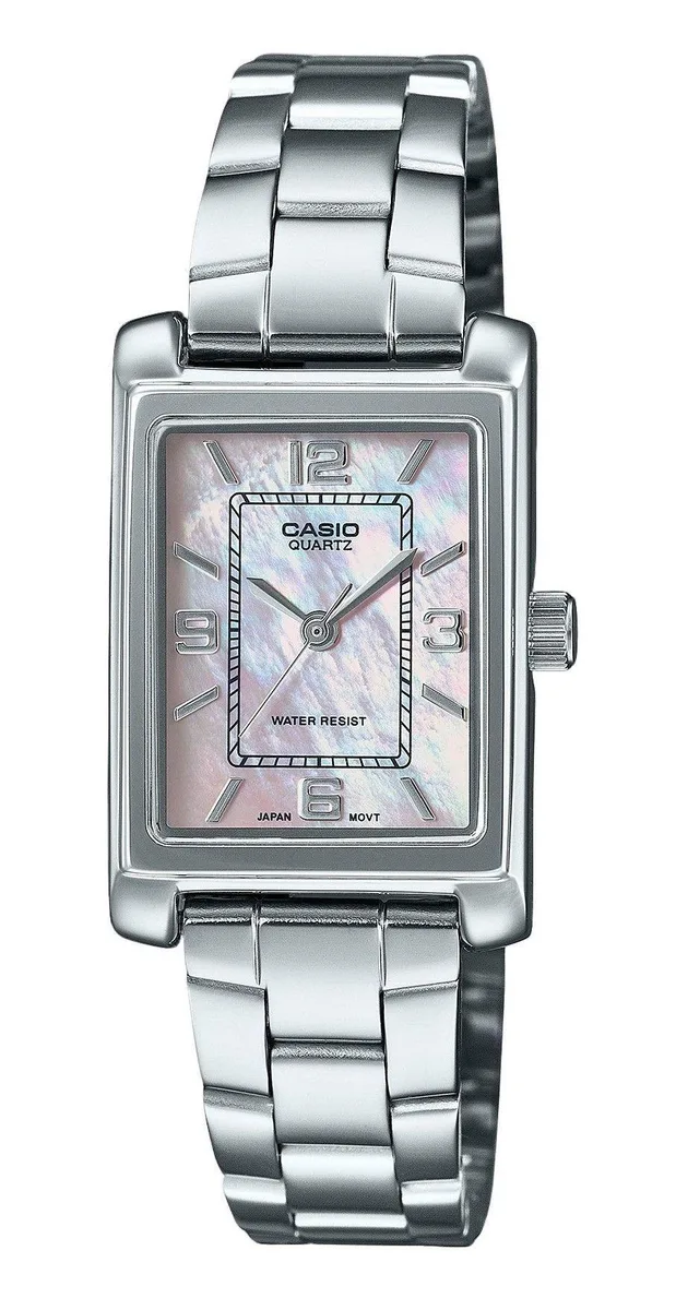 CASIO CASIO LTP-1234DS-4A Mother Of Pearl Dial Stainless Steel Watch — product photo