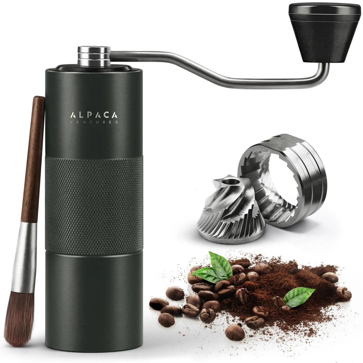  Alpaca Ventures AV1 Raven’s Grove Manual Coffee Grinder — product photo