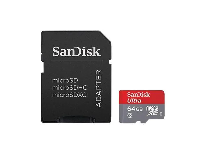 ORVIX ORVIX Ultra 64GB microSDXC UHS-I Card with Adapter Grey/Red — product photo