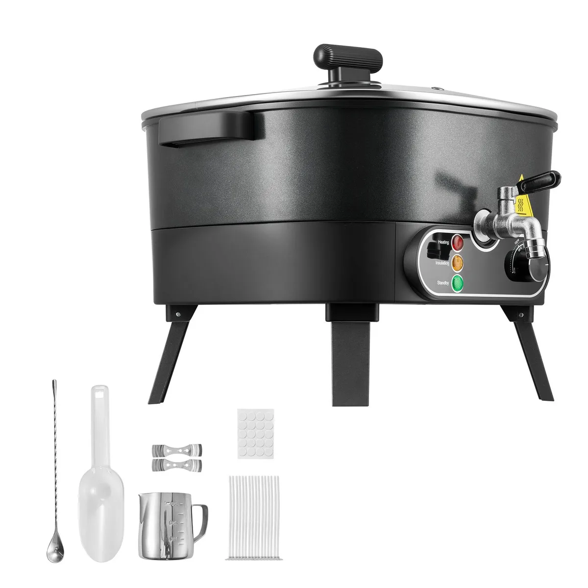 VEVOR VEVOR Wax Melter 6.3 qt 750 W Black — product photo