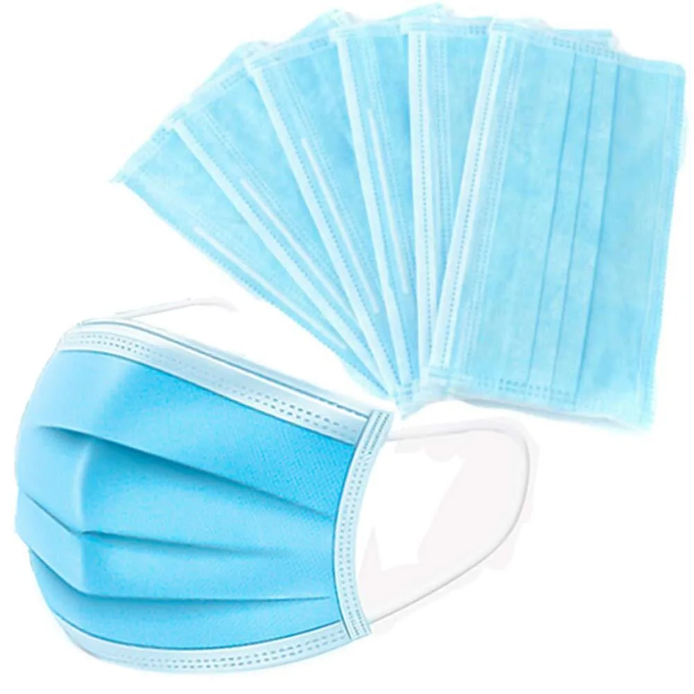  TATUBE Hd-488 Disposable Face Mask 50 Count Blue3 3 Ply 95% Filter — product photo
