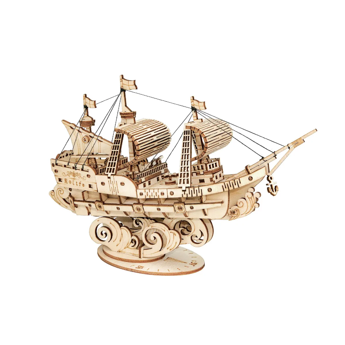 Hands Craft Hands Craft DIY 3D Puzzle Sailing Ship 118pcs — product photo