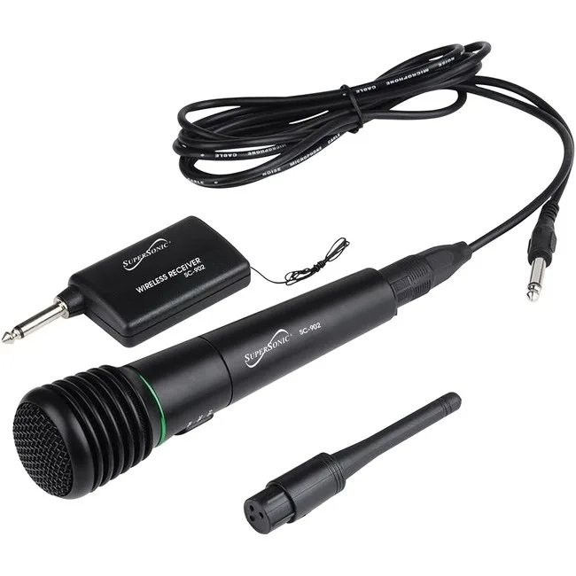 SUPERSONIC SUPERSONIC SC-902 2-in-1 ProVoice Microphone Wireless System — product photo