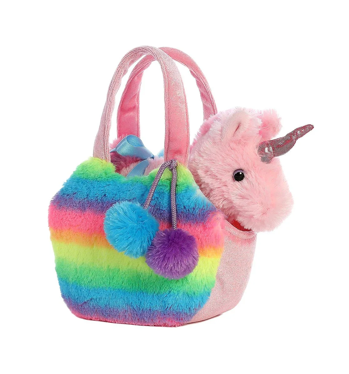 Aurora World, Inc. Aurora World Small Fancy Pals 7" Rainbow Unicorn Stuffed Animal — product photo