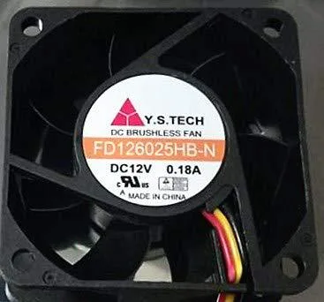 CAFELE CAFELE FD126025HB-N 60x60x25mm 12V 0.18A case fan — product photo