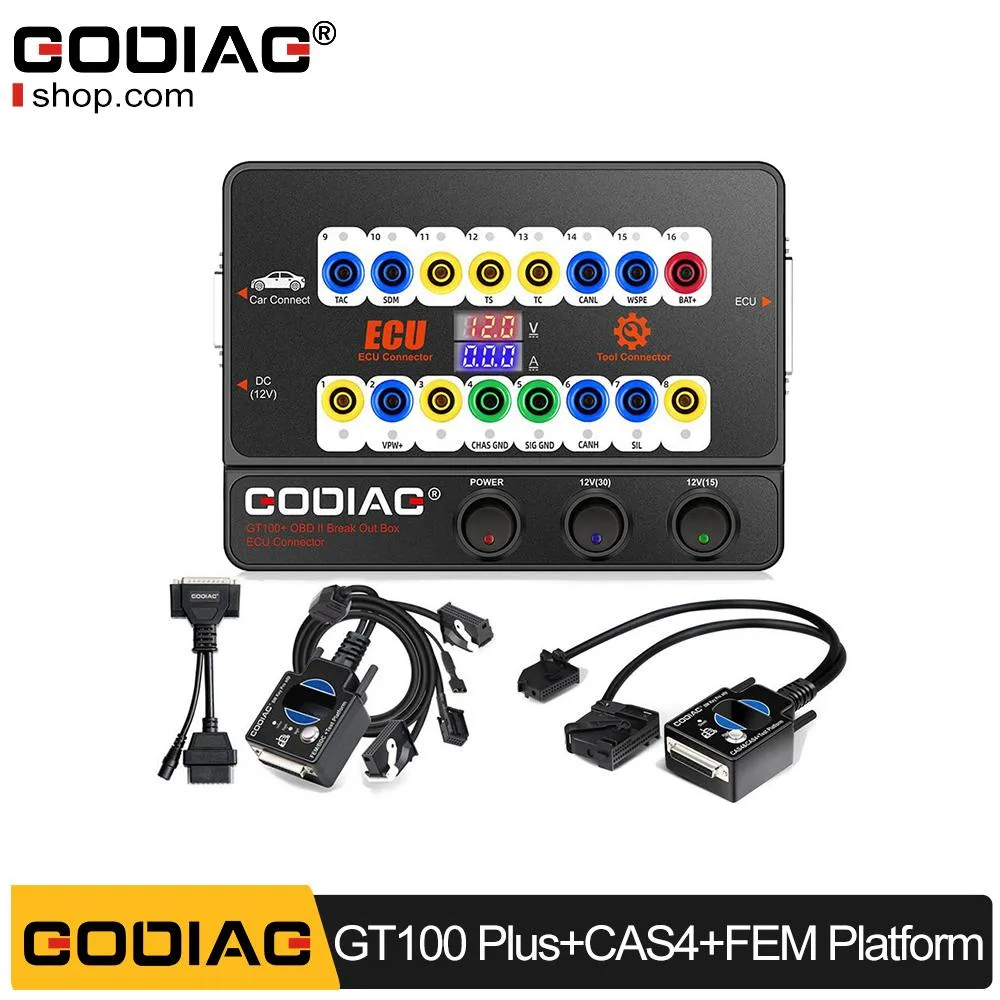 GODIAG GODIAG GT100+ Breakout Box ECU Tool BMW CAS4 FEM Test Platform — product photo