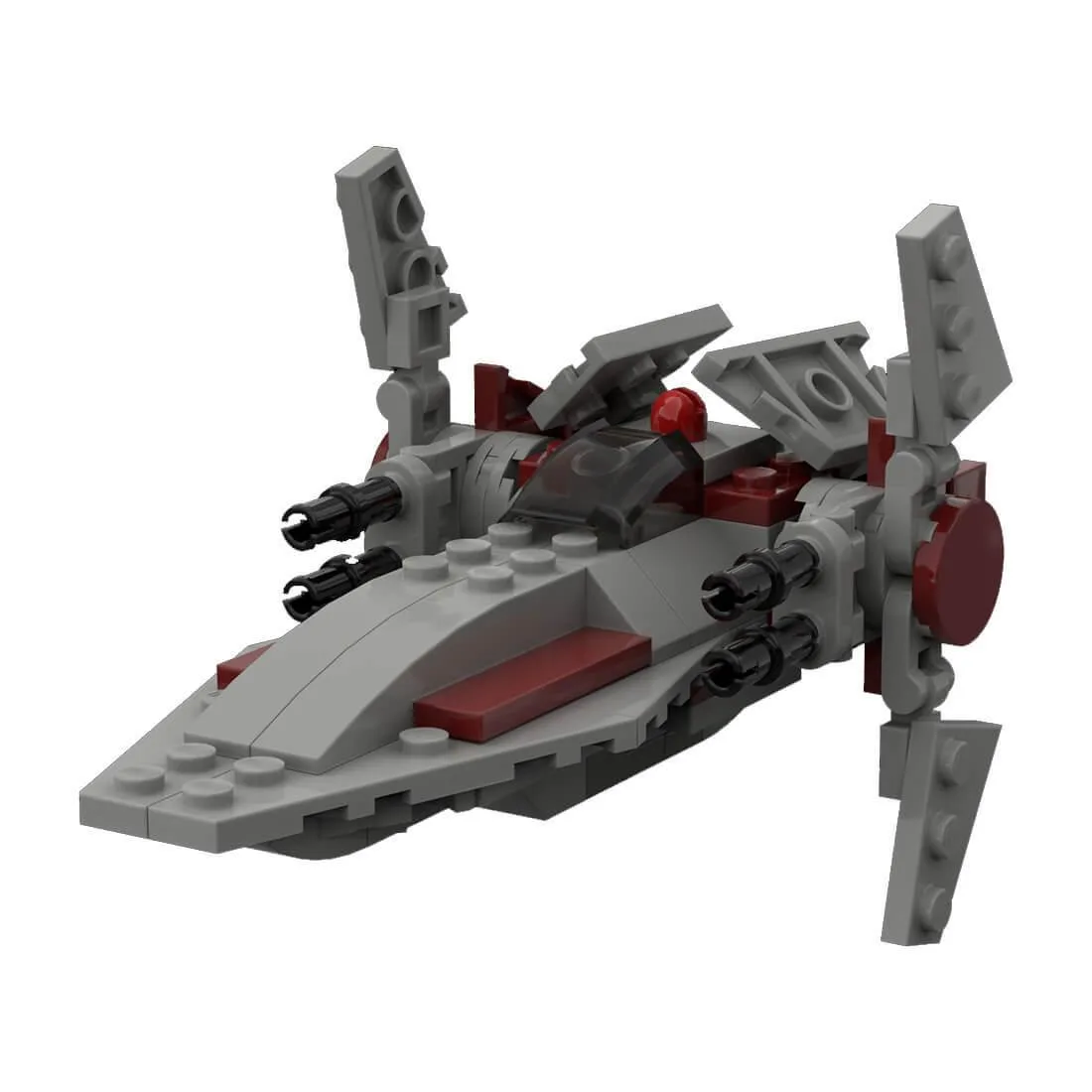 ZITIANYOUBUILD ZITIANYOUBUILD MOC-81294 V-Wing Microfighter 93 Parts — product photo